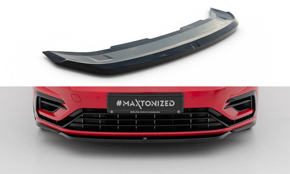 Front Splitter V.5 VW Golf 7 R / R-Line Facelift - 2