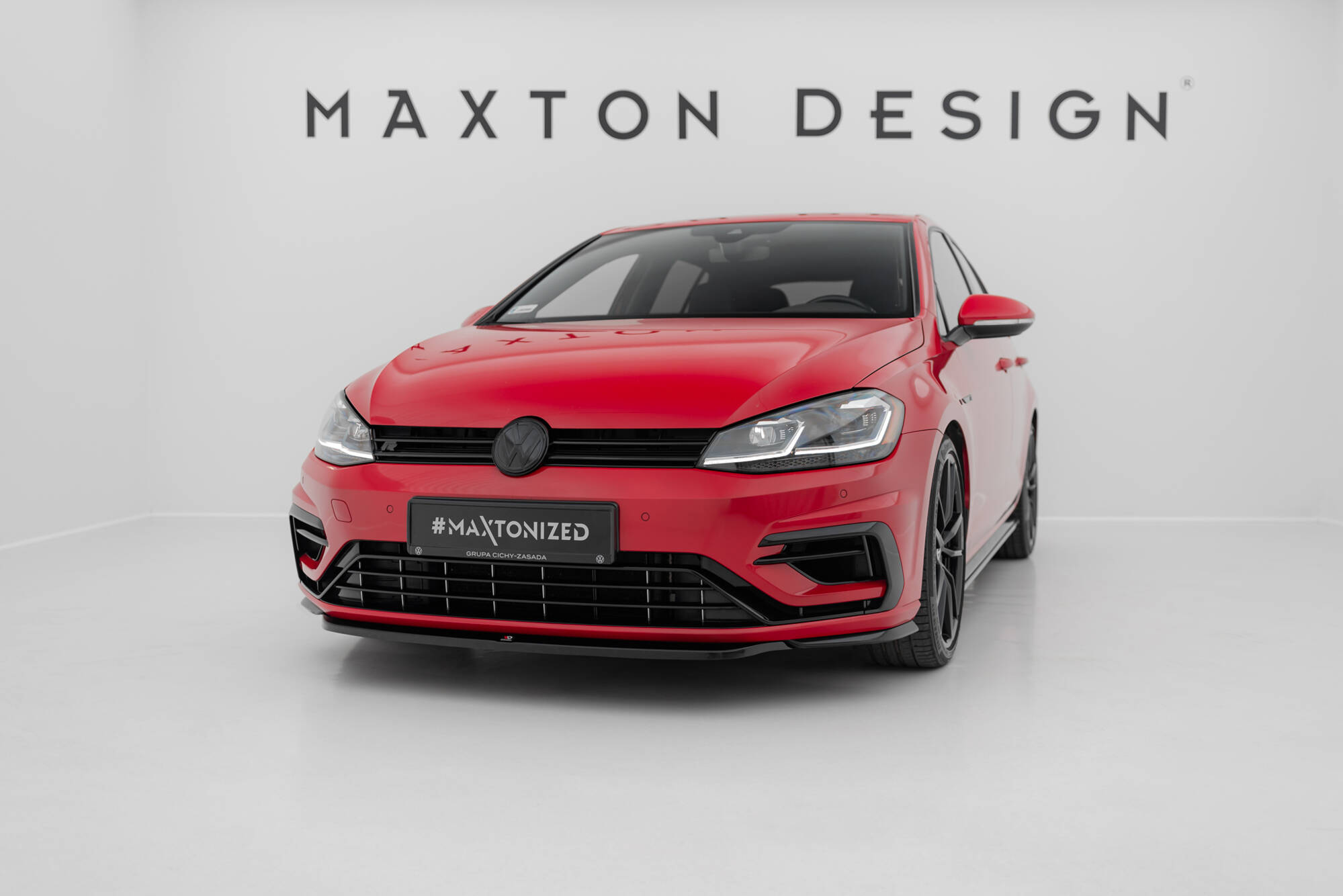 Front Splitter V.5 VW Golf 7 R / R-Line Facelift - 4