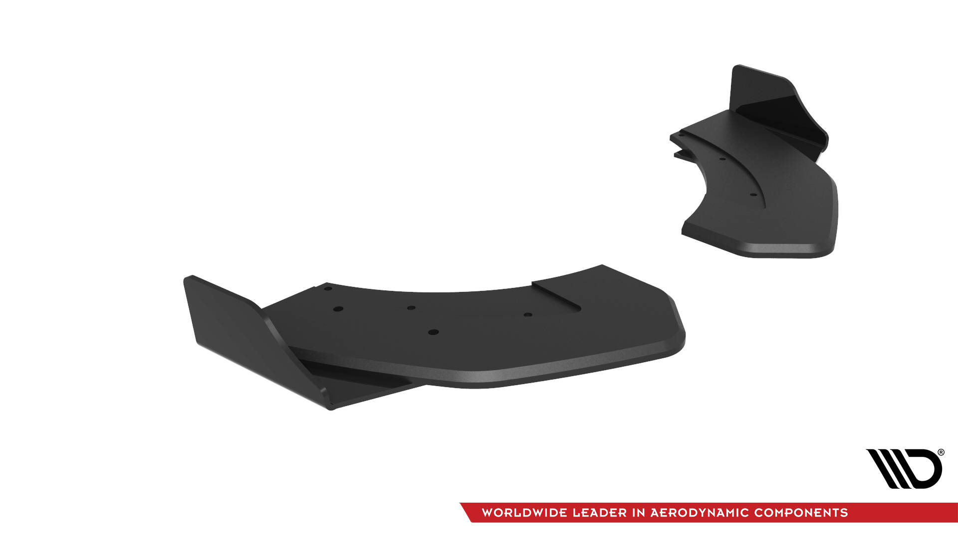 STREET PRO REAR SIDE SPLITTERS + FLAPS SUITABLE FOR HYUNDAI VELOSTER N MK2 – MAXTON DESIGN - 2