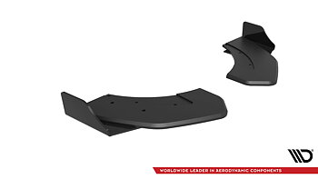 STREET PRO REAR SIDE SPLITTERS + FLAPS SUITABLE FOR HYUNDAI VELOSTER N MK2 – MAXTON DESIGN