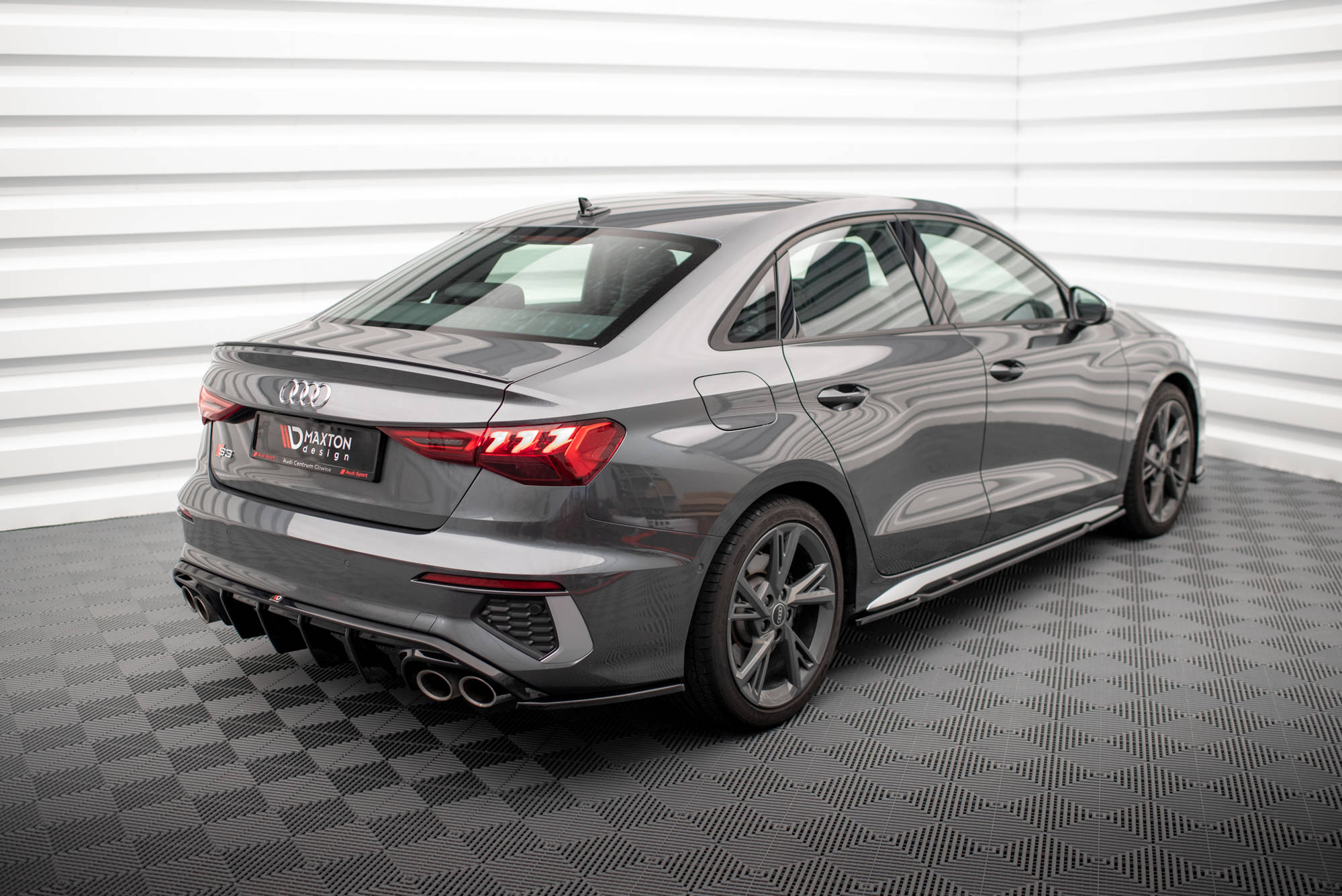 Rear Side Splitters V.2 Audi S3 Sedan 8Y - 3