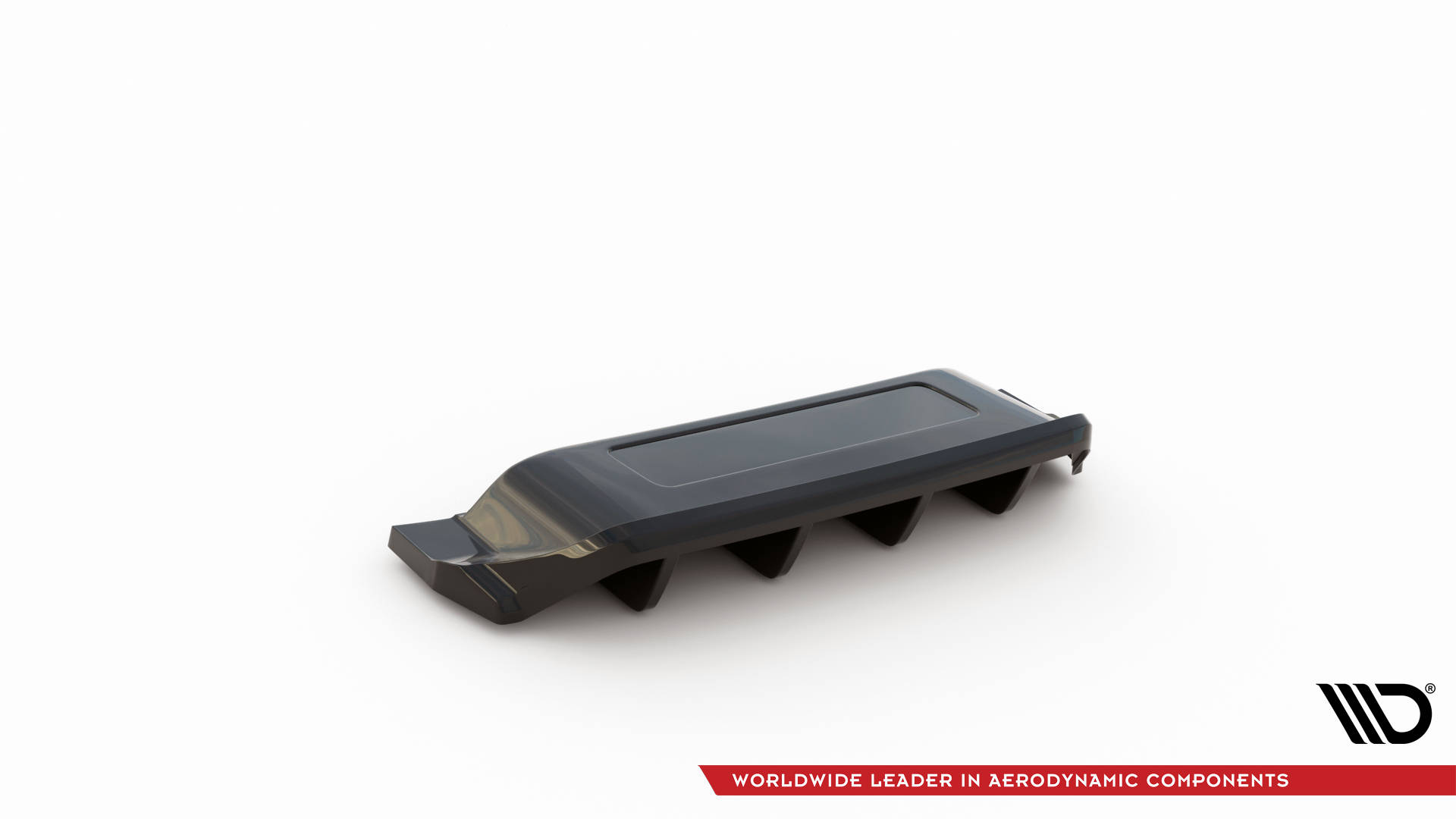 Central Rear Splitter (Vertical Bars) Volkswagen T-Roc R / R-Line Mk1 Facelift - 6