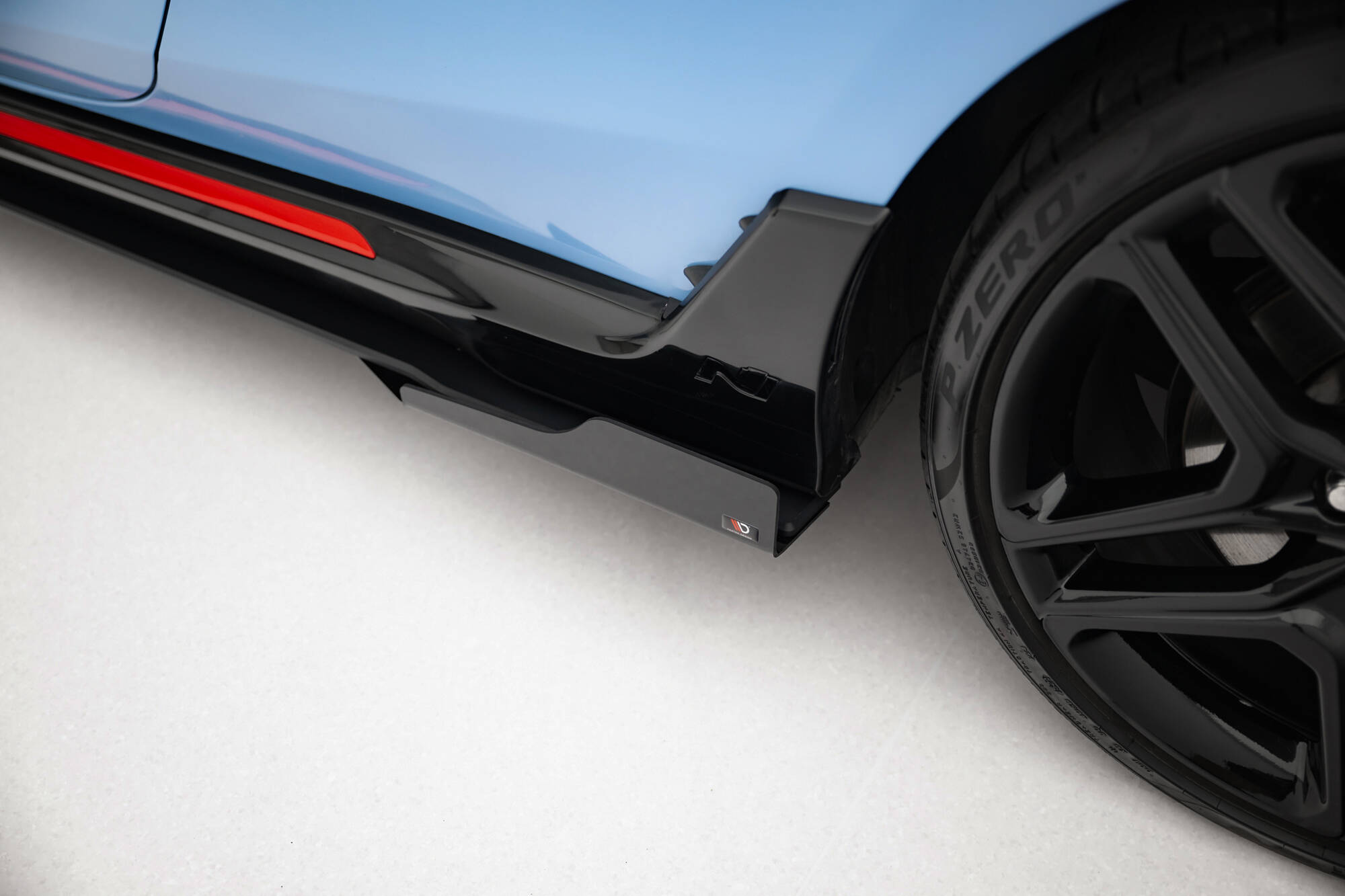 STREET PRO SIDE SKIRTS DIFFUSERS + FLAPS SUITABLE FOR HYUNDAI VELOSTER N MK2 – MAXTON DESIGN - 4