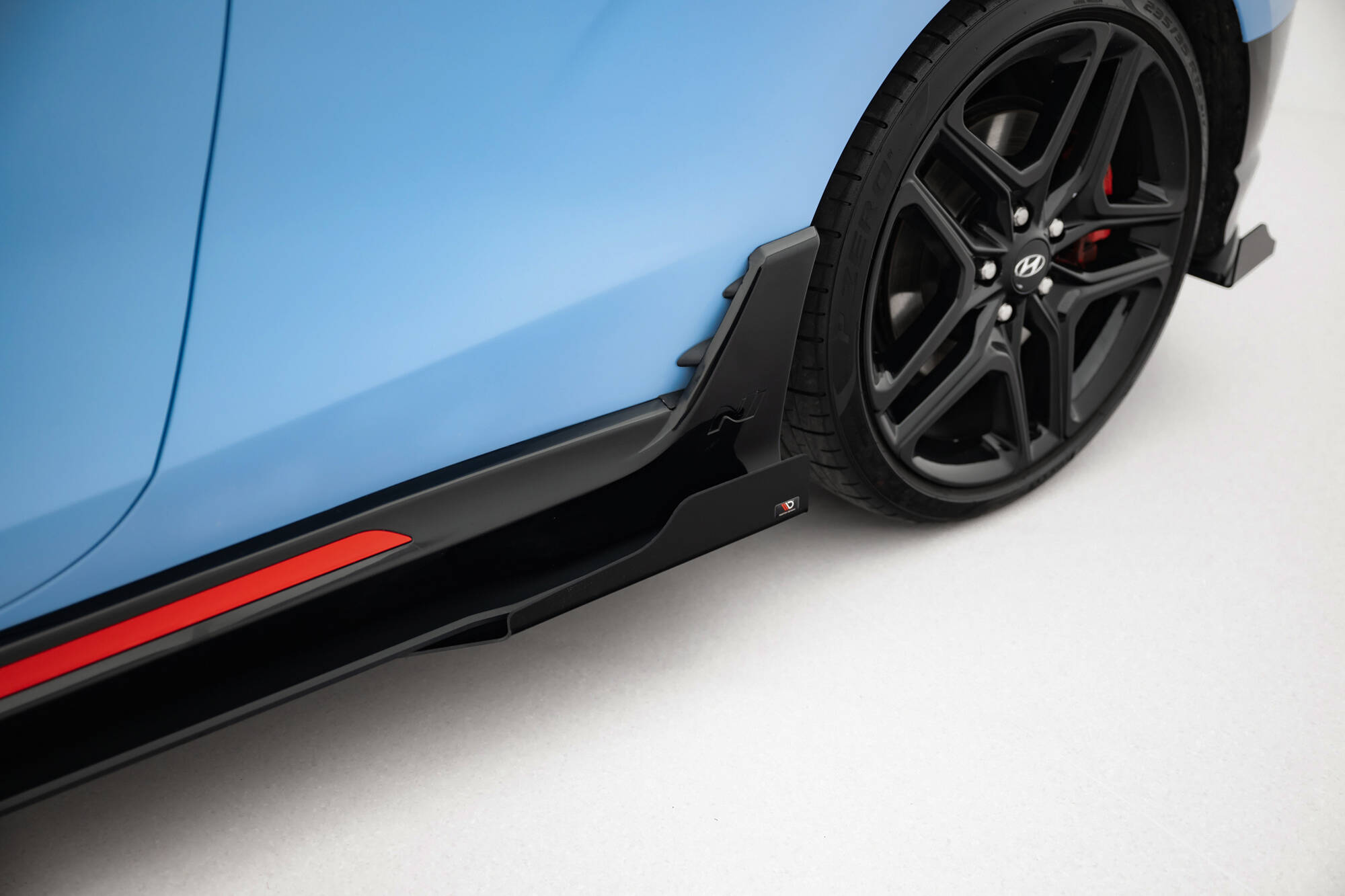 STREET PRO SIDE SKIRTS DIFFUSERS + FLAPS SUITABLE FOR HYUNDAI VELOSTER N MK2 – MAXTON DESIGN - 5