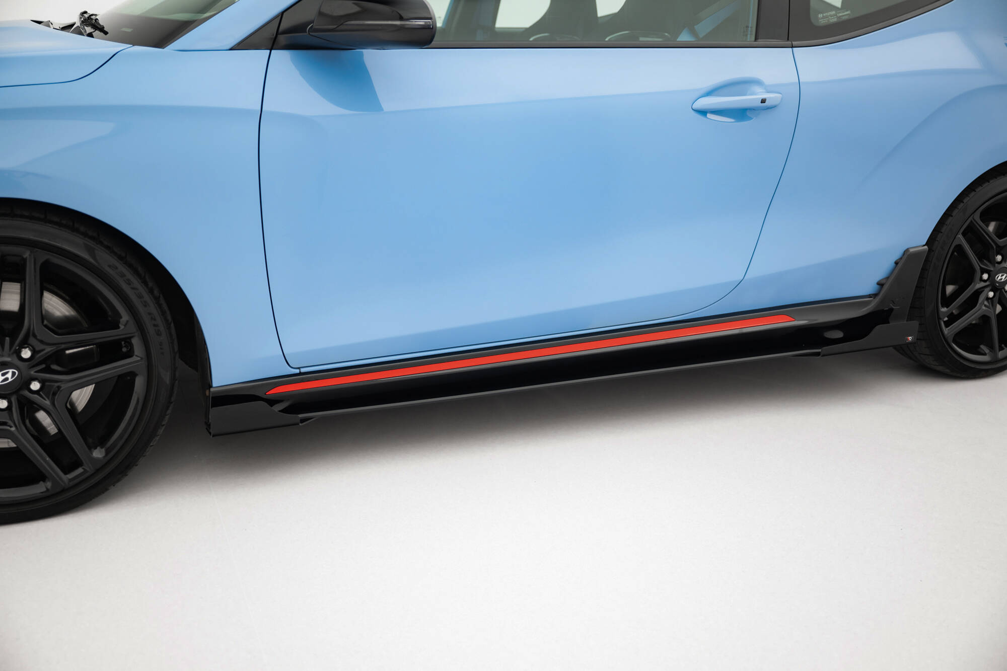 STREET PRO SIDE SKIRTS DIFFUSERS + FLAPS SUITABLE FOR HYUNDAI VELOSTER N MK2 – MAXTON DESIGN