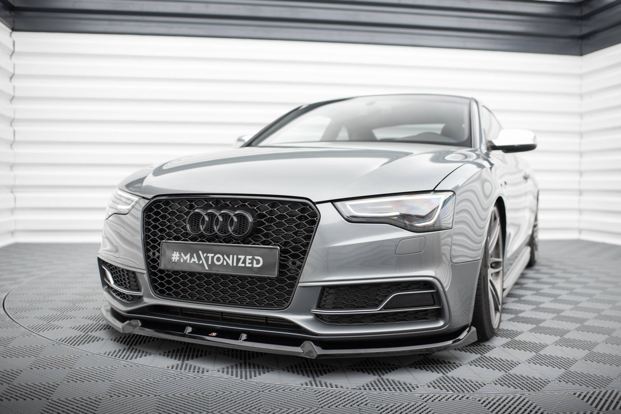 Front Splitter V.3 Audi S5 / A5 S-Line Coupe / Sportback 8T Facelift - 3