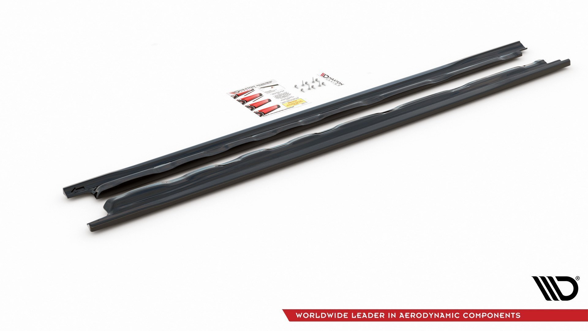 Side Skirts Diffusers V1 VW Golf MK8 (2020-) - 6