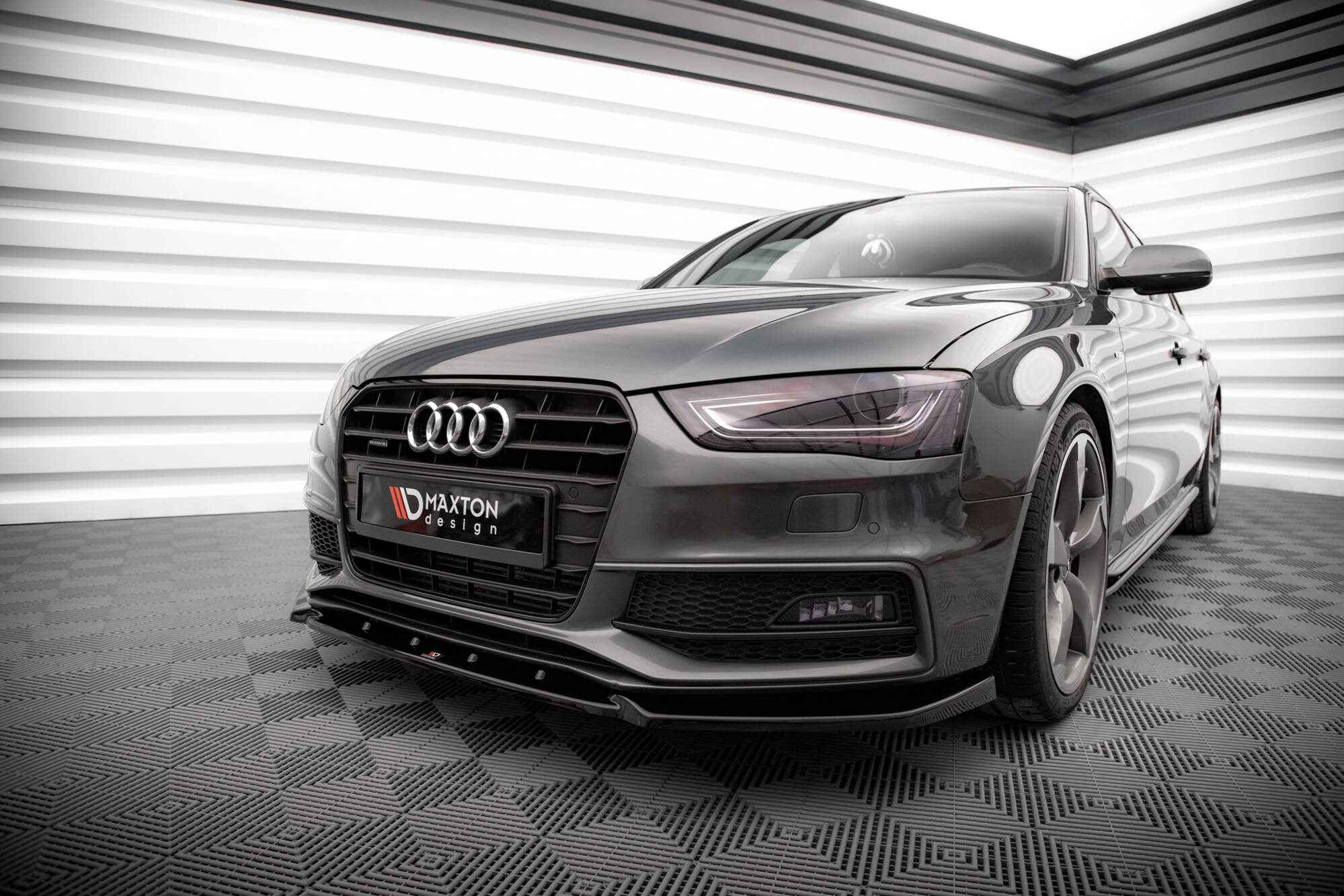 Front Splitter V.3 Audi A4 S-Line / S4 B8 Facelift - 3