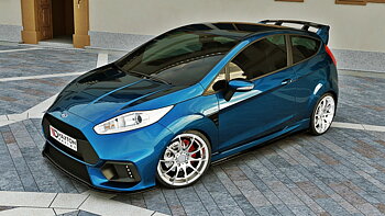 FRONT SPLITTER FIESTA MK7 2013-UP MAXTON RS