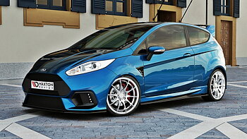 FRONT SPLITTER FIESTA MK7 2013-UP MAXTON RS