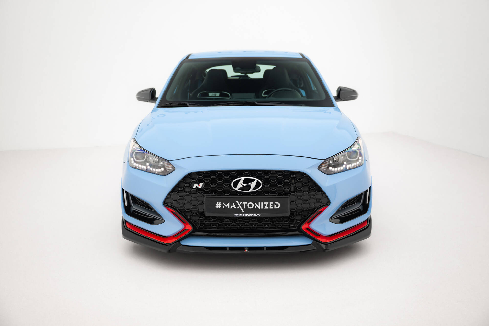 FRONT SPLITTER V.2 SUITABLE FOR HYUNDAI VELOSTER N MK2 – MAXTON DESIGN - 4