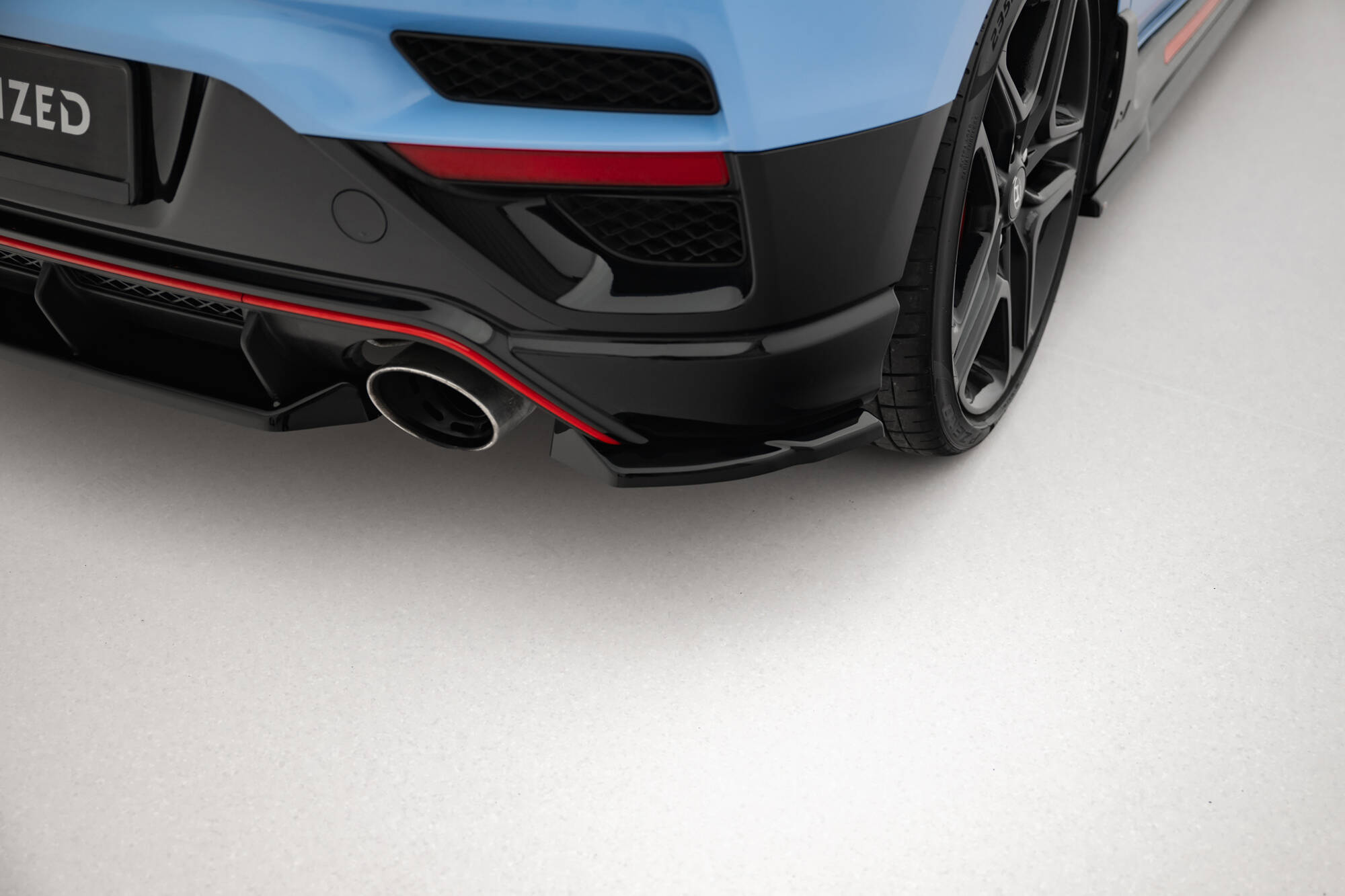 REAR SIDE SPLITTERS SUITABLE FOR HYUNDAI VELOSTER N MK2 – MAXTON DESIGN - 4