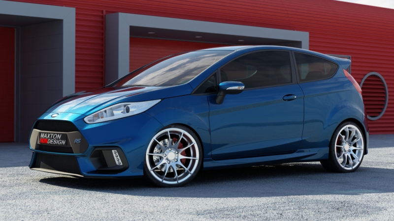 FRONT BUMPER FIESTA MK7 FACELIFT (FOCUS RS 2015 LOOK) - 3