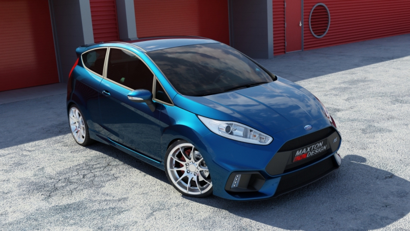 FRONT BUMPER FIESTA MK7 FACELIFT (FOCUS RS 2015 LOOK) - 2