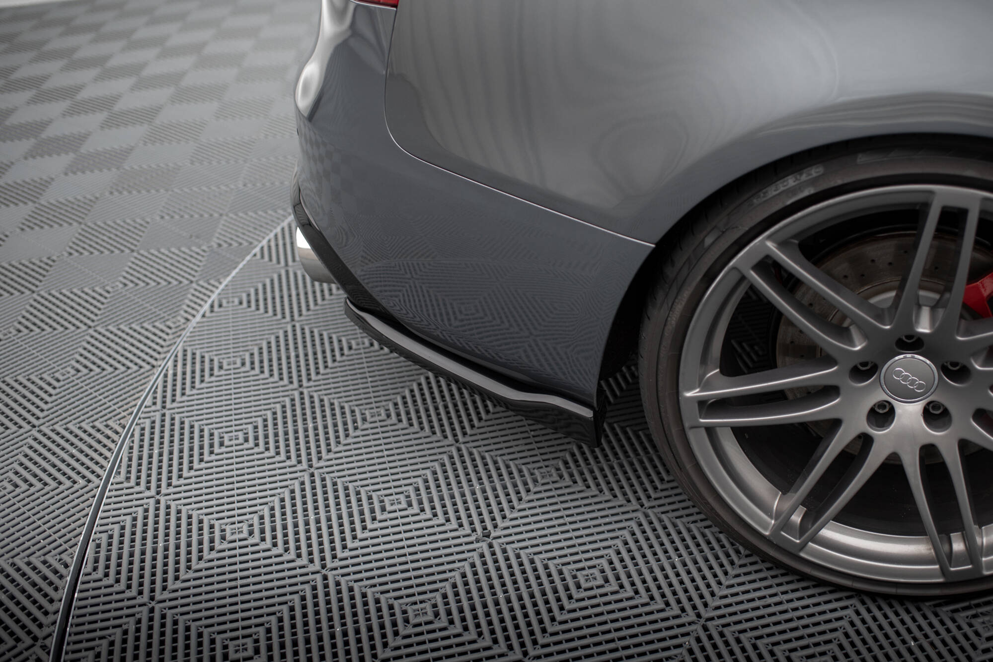 Rear Side Splitters Audi S5 / A5 S-Line Coupe 8T Facelift - 3