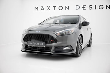 STREET PRO FRONT SPLITTER SUITABLE FOR FORD FOCUS ST MK3 FACELIFT – MAXTON DESIGN