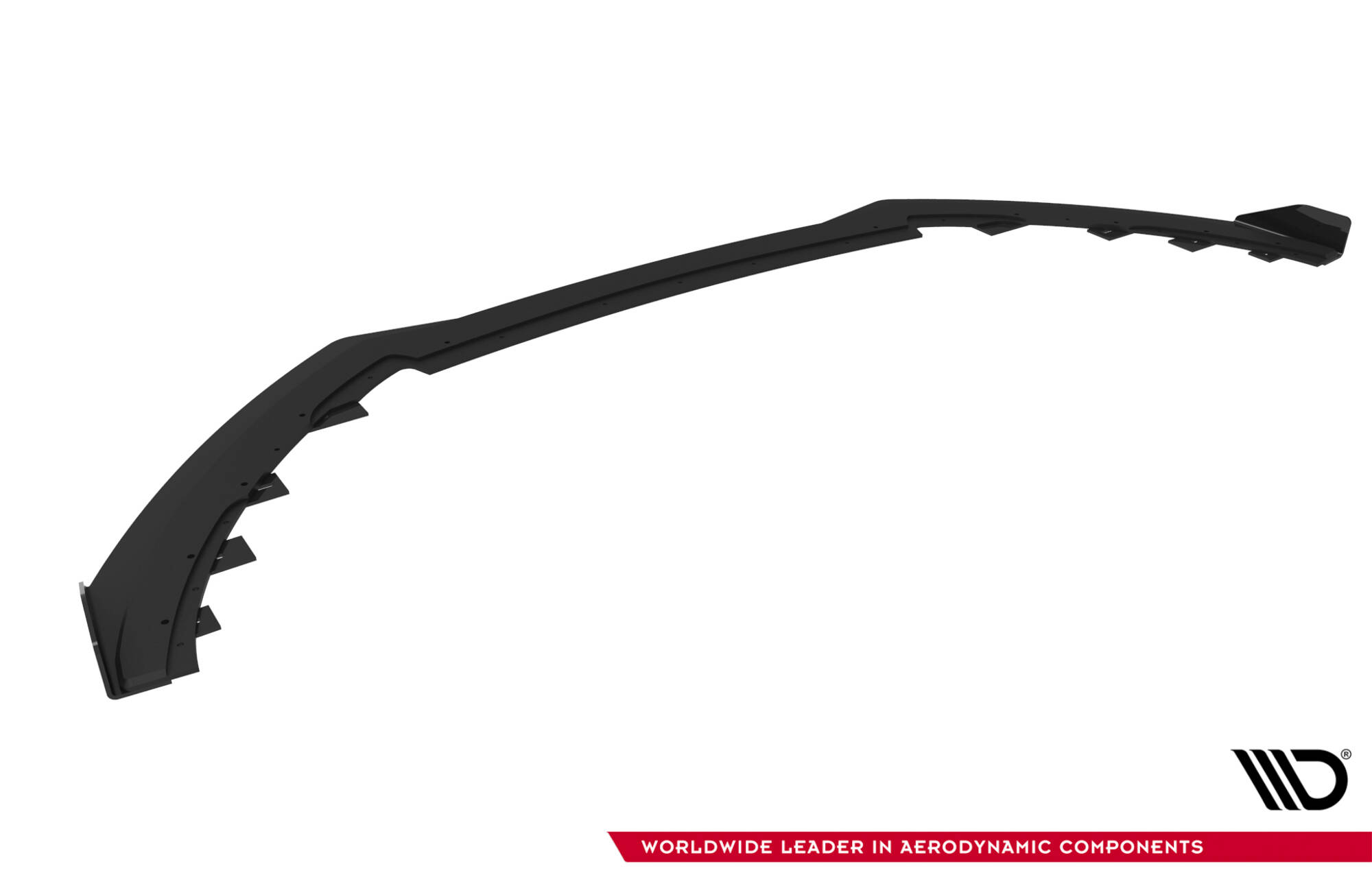 STREET PRO FRONT SPLITTER + FLAPS SUITABLE FOR FORD FOCUS ST MK3 FACELIFT – MAXTON DESIGN - 7