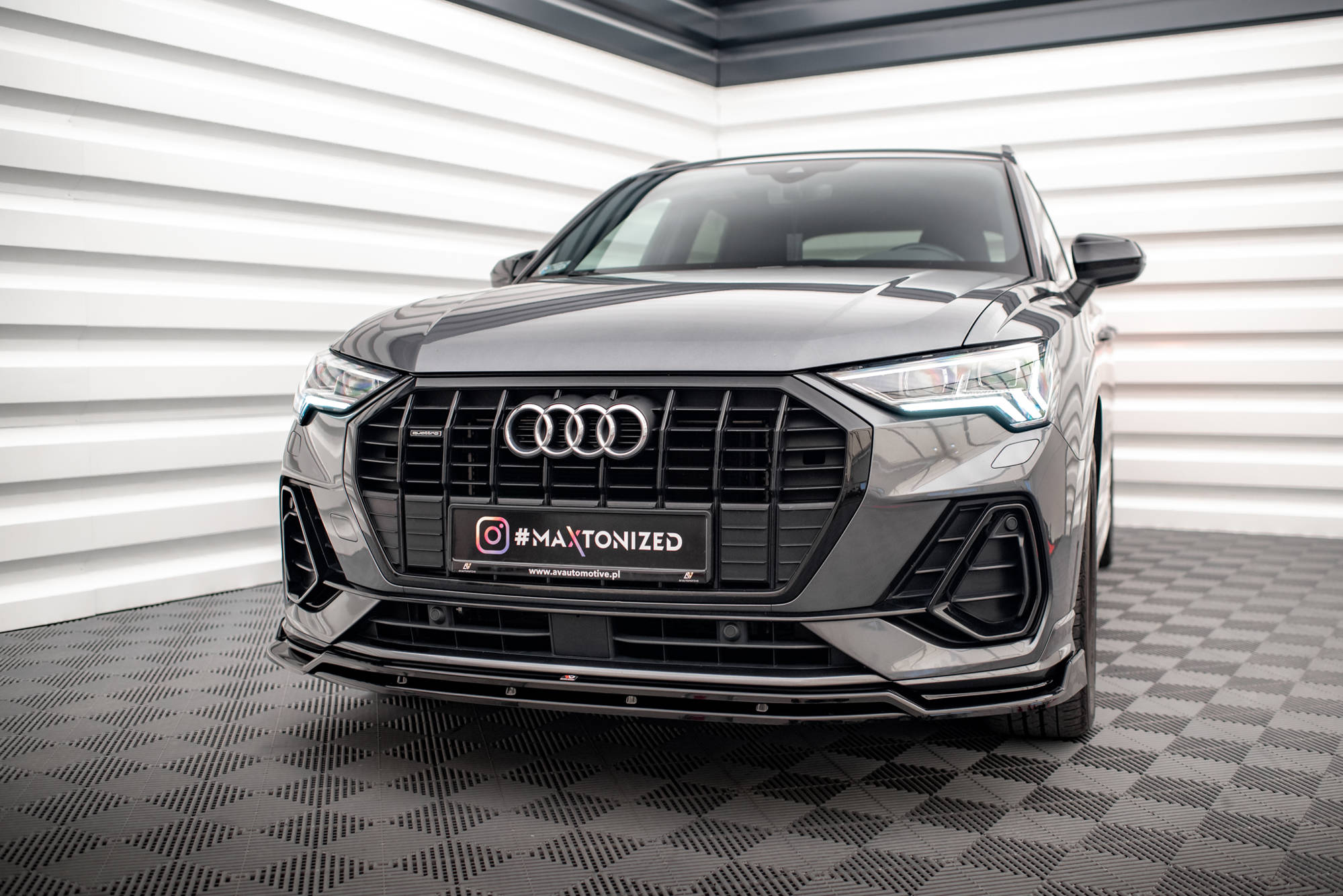 Front Splitter V.2 Audi Q3 S-Line F3 - 3