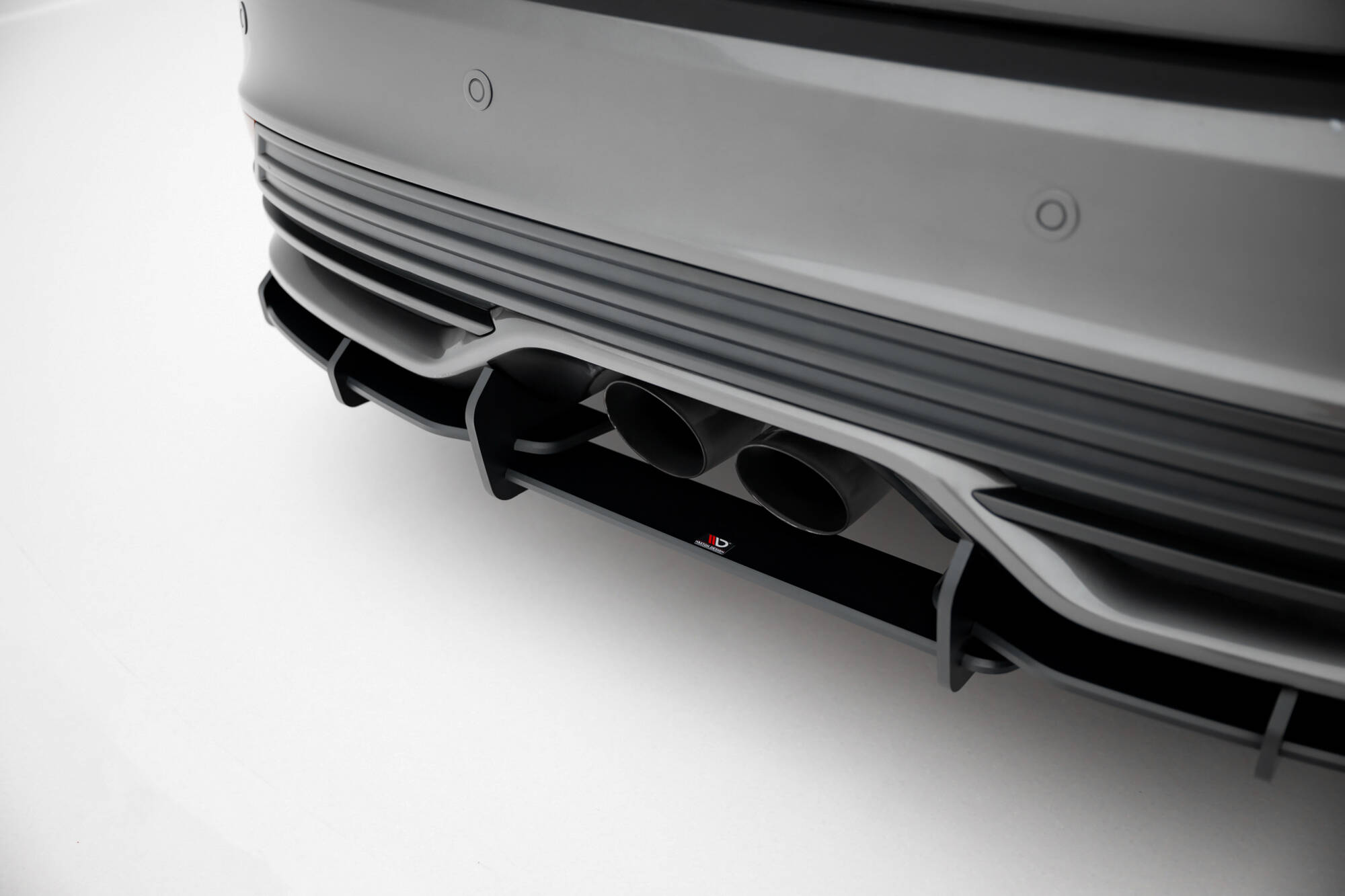 STREET PRO REAR DIFFUSER + FLAPS SUITABLE FOR FORD FOCUS ST MK3 FACELIFT – MAXTON DESIGN - 6