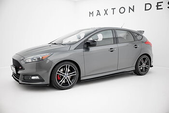 STREET PRO SIDE SKIRTS DIFFUSERS SUITABLE FOR FORD FOCUS ST MK3 FACELIFT – MAXTON DESIGN
