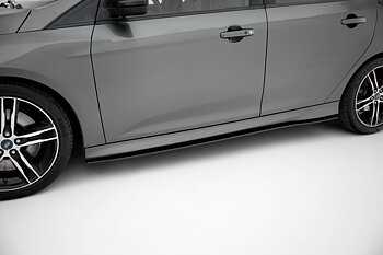 STREET PRO SIDE SKIRTS DIFFUSERS SUITABLE FOR FORD FOCUS ST MK3 FACELIFT – MAXTON DESIGN