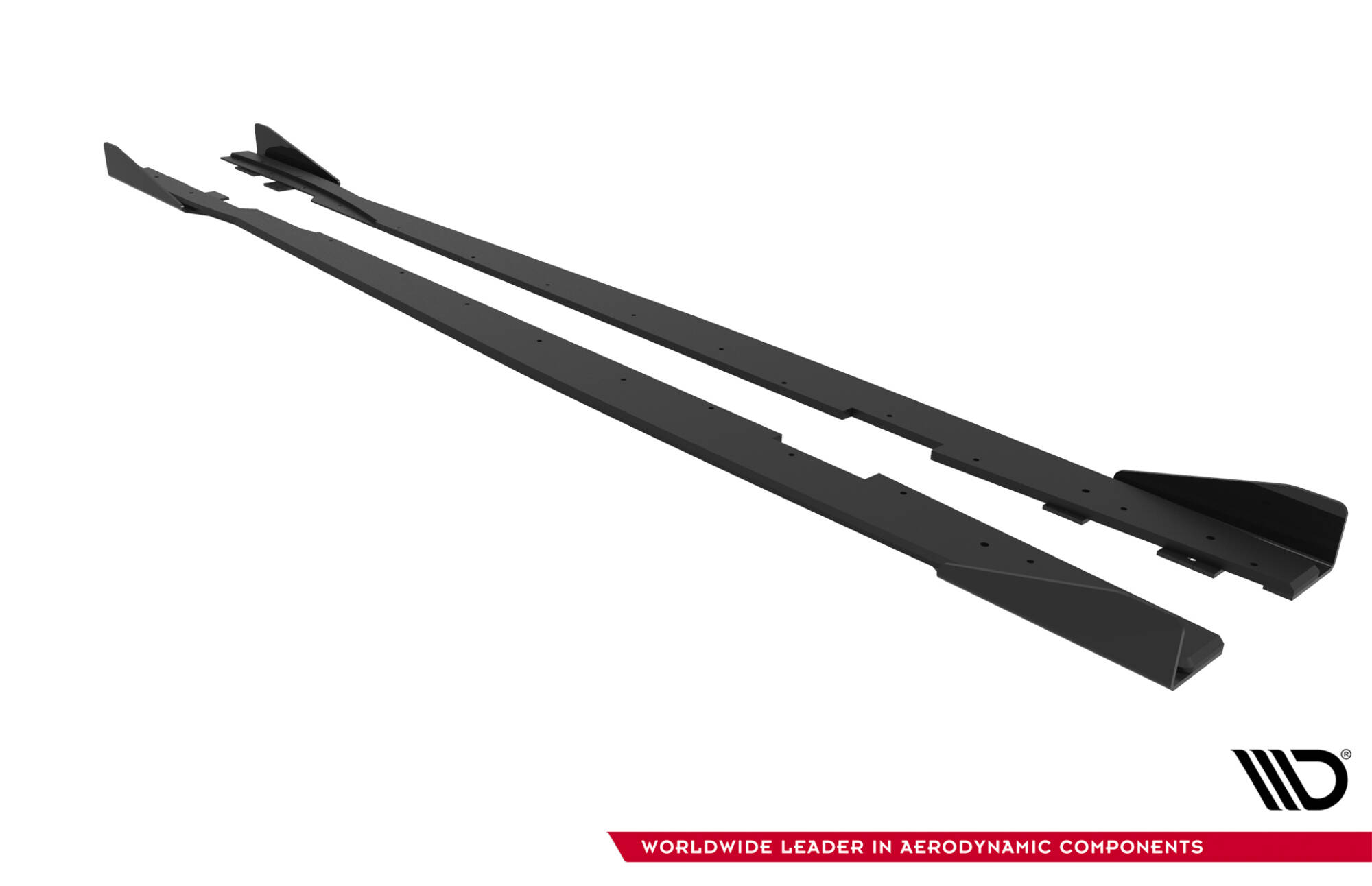 STREET PRO SIDE SKIRTS DIFFUSERS + FLAPS SUITABLE FOR FORD FOCUS ST MK3 FACELIFT – MAXTON DESIGN - 6