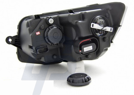 HEADLIGHTS VW T6 15- BLACK TUBE LIGHT LED DRL - 6