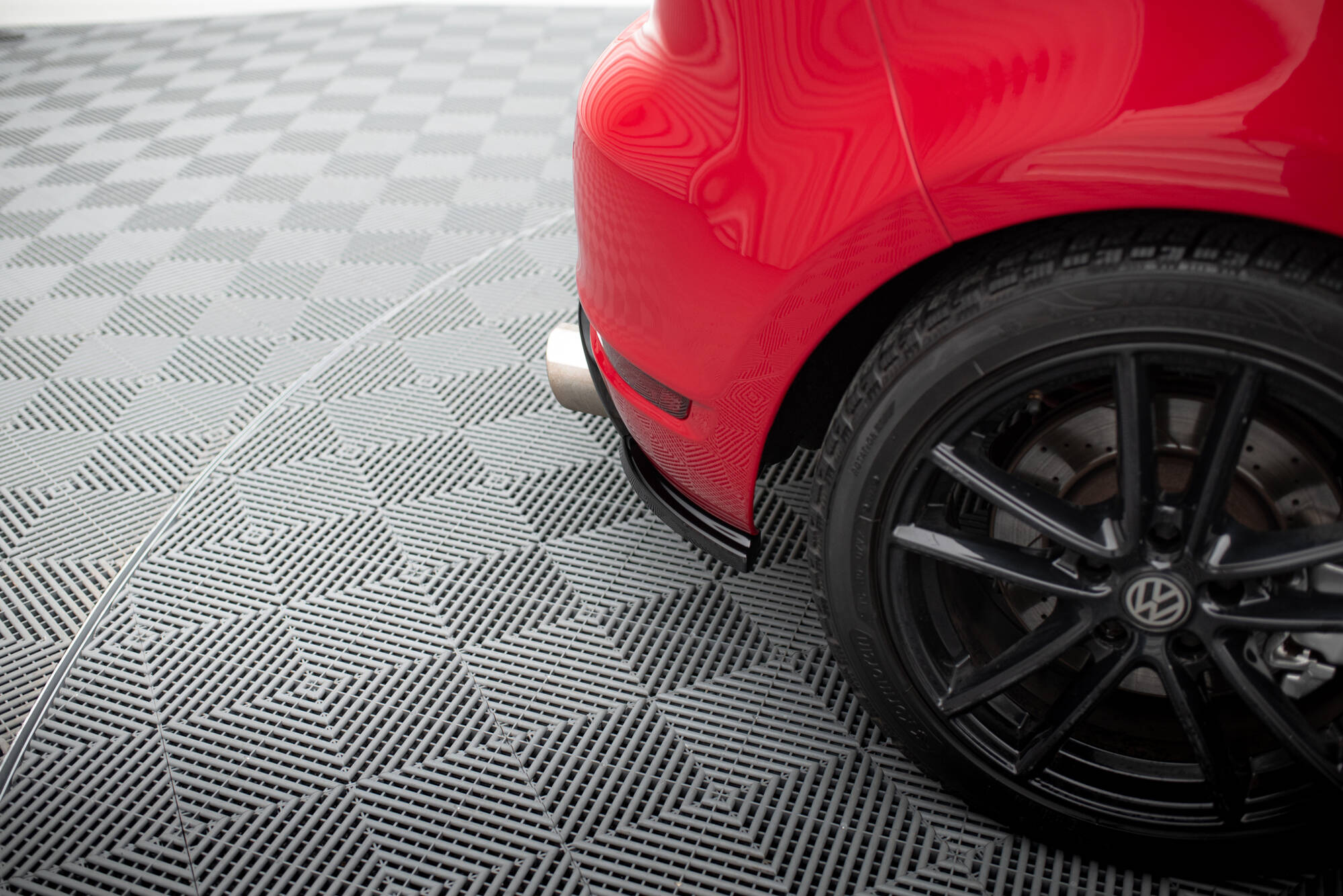 Rear Side Splitters VW Golf Mk6 GTI 35TH - 4
