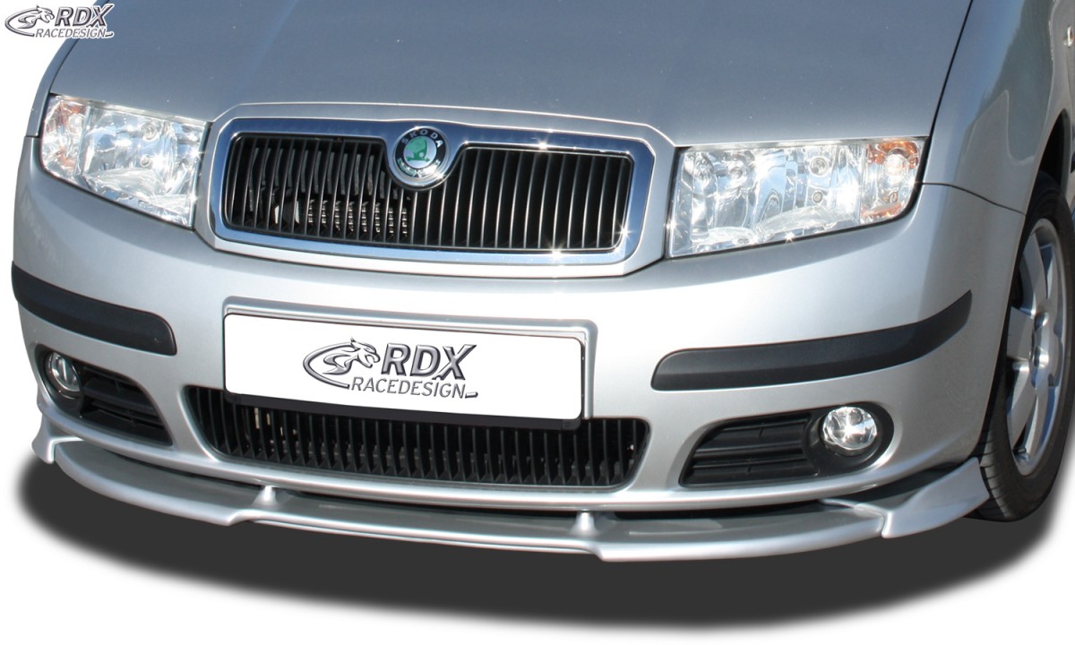 FRONT SPOILER VARIO-X SKODA FABIA 1 (6Y) 2004+ (NOT GT / RS) FRONT LIP SPLITTER