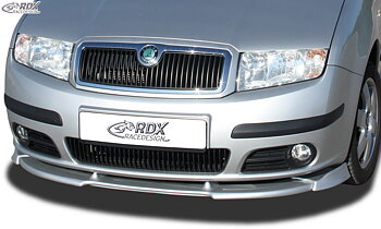 FRONT SPOILER VARIO-X SKODA FABIA 1 (6Y) 2004+ (NOT GT / RS) FRONT LIP SPLITTER