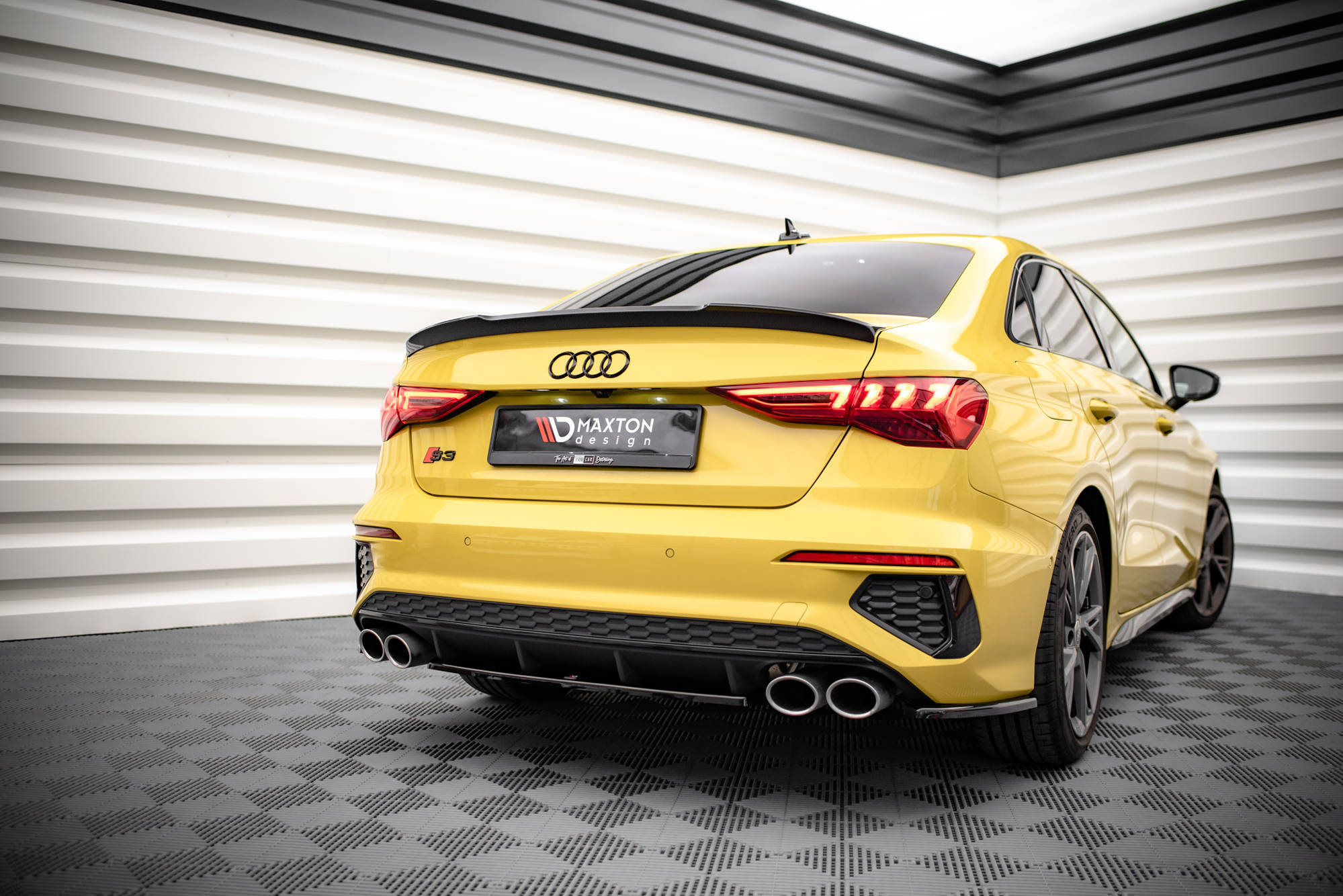 Rear Side Splitters Audi S3 Sedan 8Y - 2