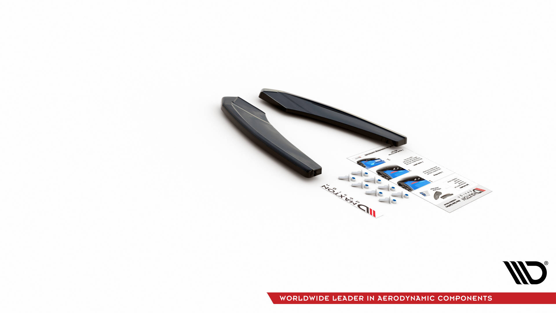 Rear Side Splitters Audi S3 Sedan 8Y - 6