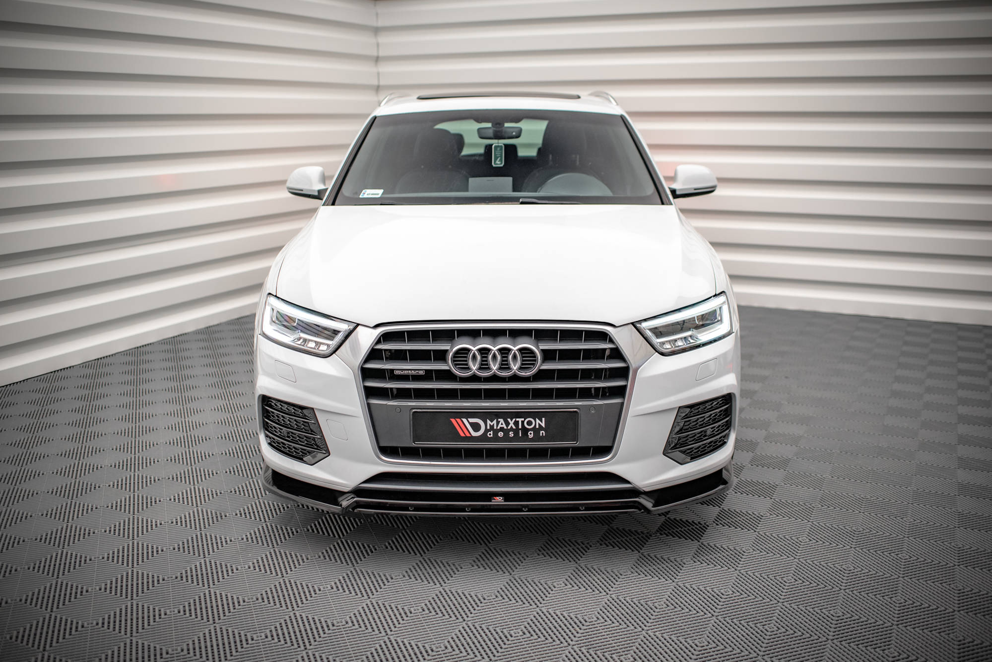 Front Splitter V.2 Audi Q3 Sport 8U Facelift - 2