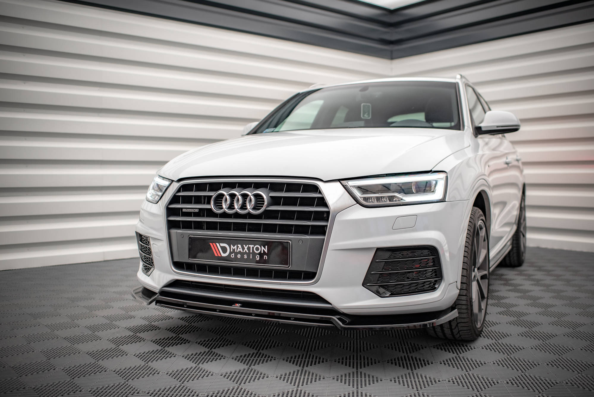 Front Splitter V.2 Audi Q3 Sport 8U Facelift - 4