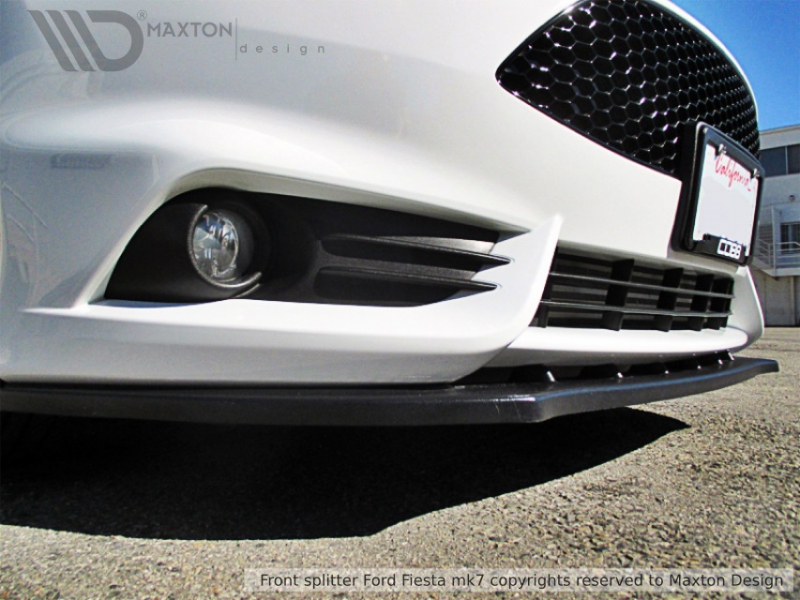 FRONT SPLITTER FIESTA MK7 ST FACELIFT 2013-UP - 4