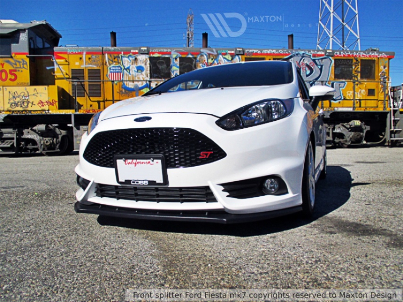 FRONT SPLITTER FIESTA MK7 ST FACELIFT 2013-UP - 3