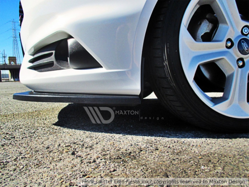 FRONT SPLITTER FIESTA MK7 ST FACELIFT 2013-UP - 2