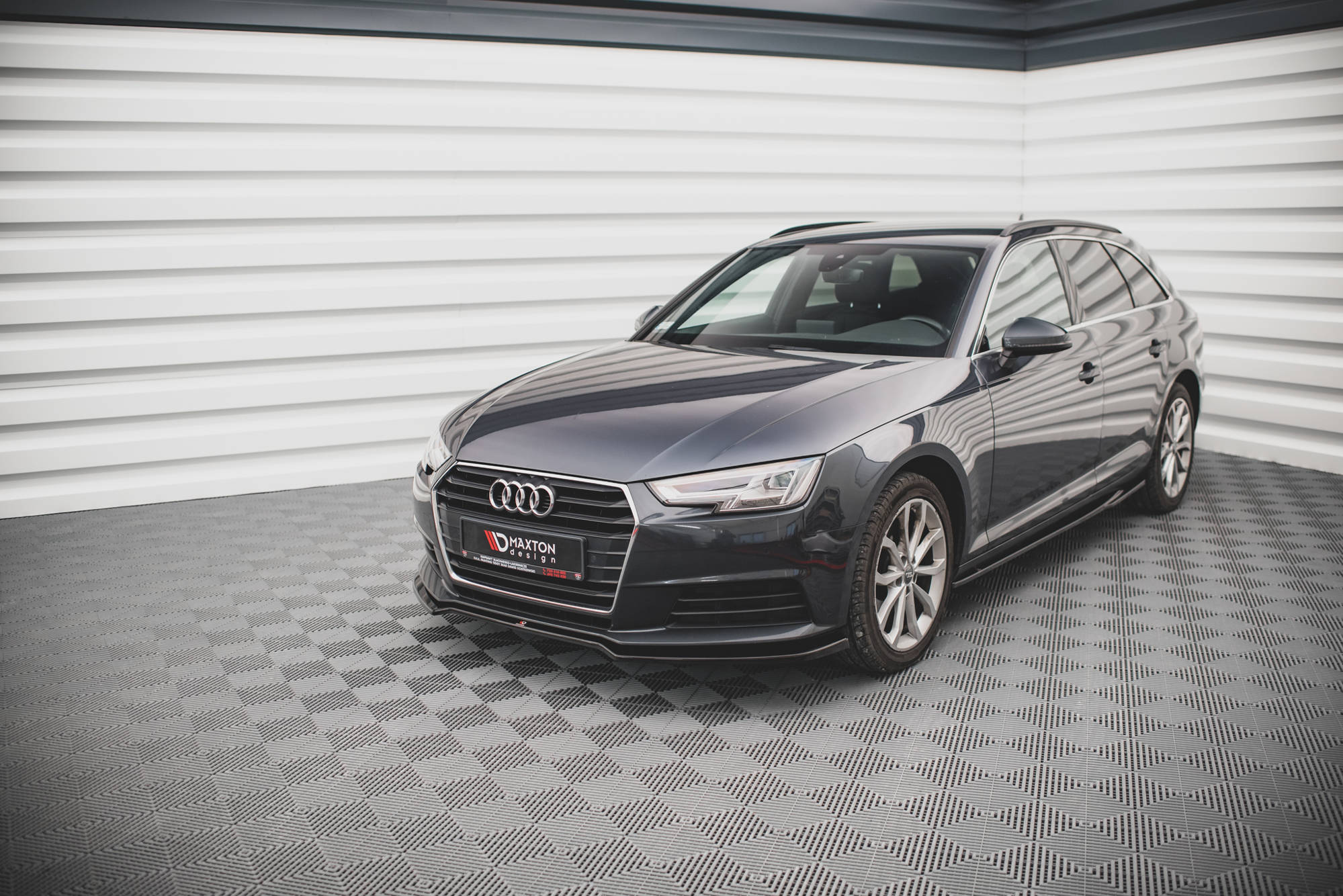 Front Splitter V.2 Audi A4 B9 - 4