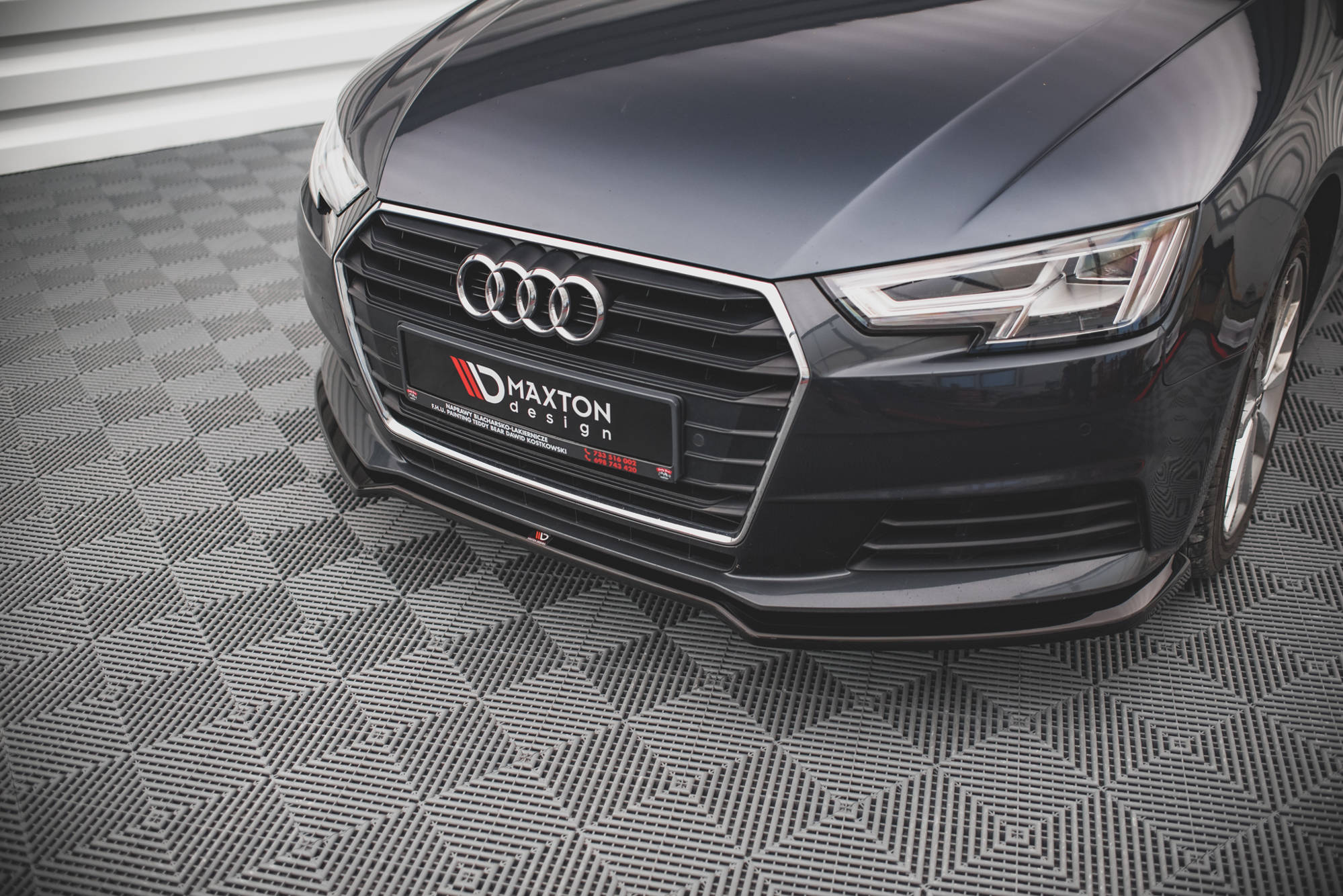 Front Splitter V.2 Audi A4 B9 - 3