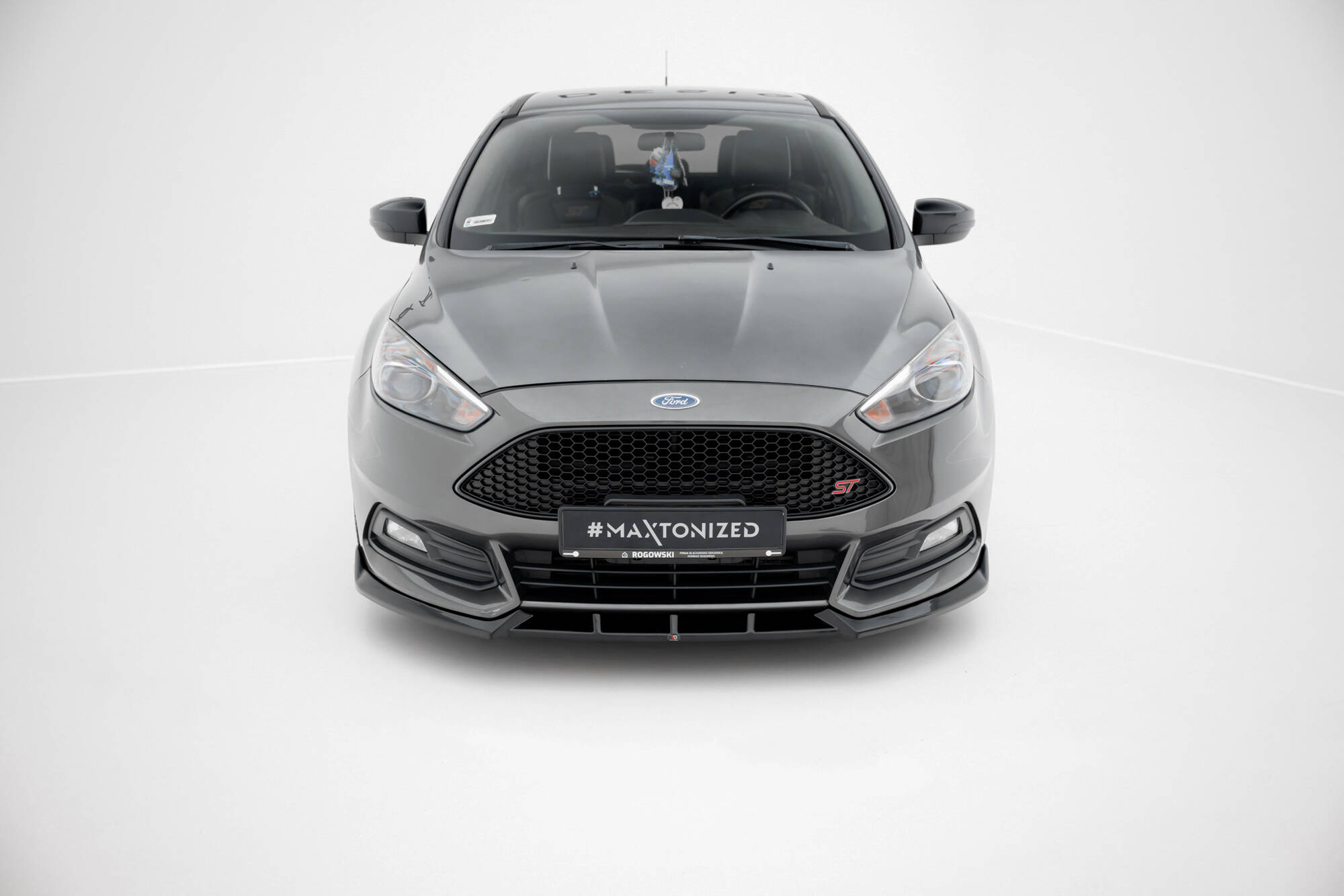 FRONT SPLITTER V.6 SUITABLE FOR FORD FOCUS ST MK3 FACELIFT – MAXTON DESIGN - 2