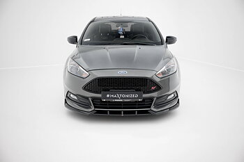 FRONT SPLITTER V.6 SUITABLE FOR FORD FOCUS ST MK3 FACELIFT – MAXTON DESIGN