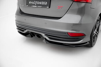 REAR SIDE SPLITTERS V.3 SUITABLE FOR FORD FOCUS ST MK3 FACELIFT – MAXTON DESIGN
