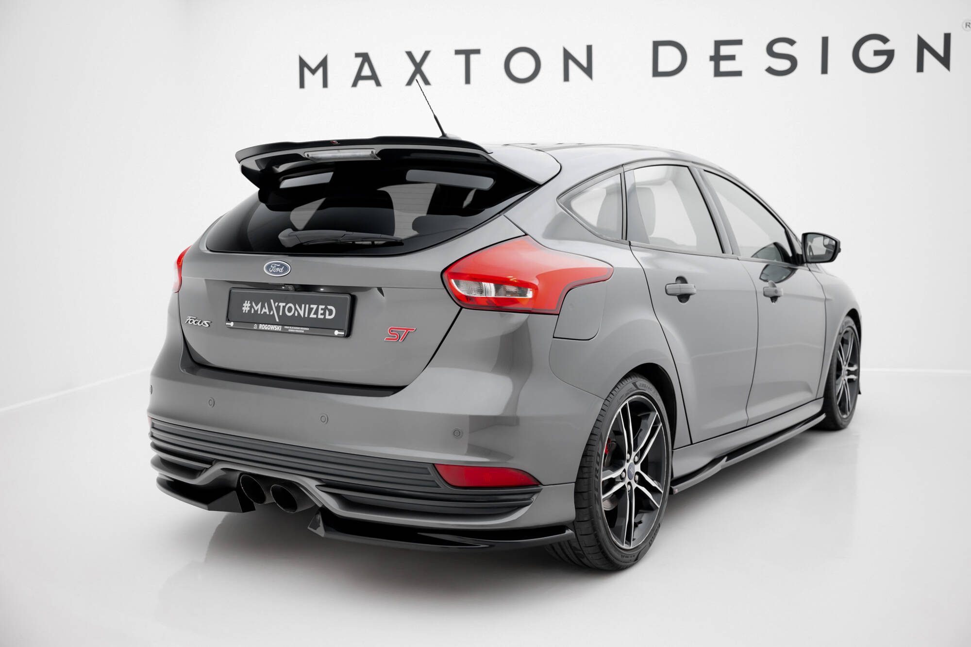 REAR SIDE SPLITTERS V.3 SUITABLE FOR FORD FOCUS ST MK3 FACELIFT – MAXTON DESIGN - 5