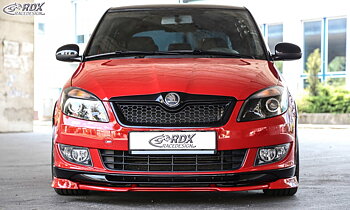 FRONT SPOILER VARIO-X SKODA FABIA 2 TYP 5J 2010+ MONTE CARLO FRONT LIP SPLITTER
