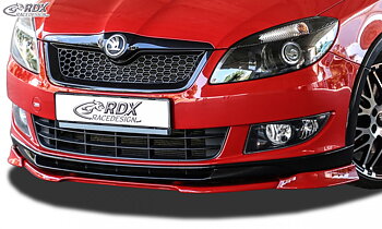 FRONT SPOILER VARIO-X SKODA FABIA 2 TYP 5J 2010+ MONTE CARLO FRONT LIP SPLITTER