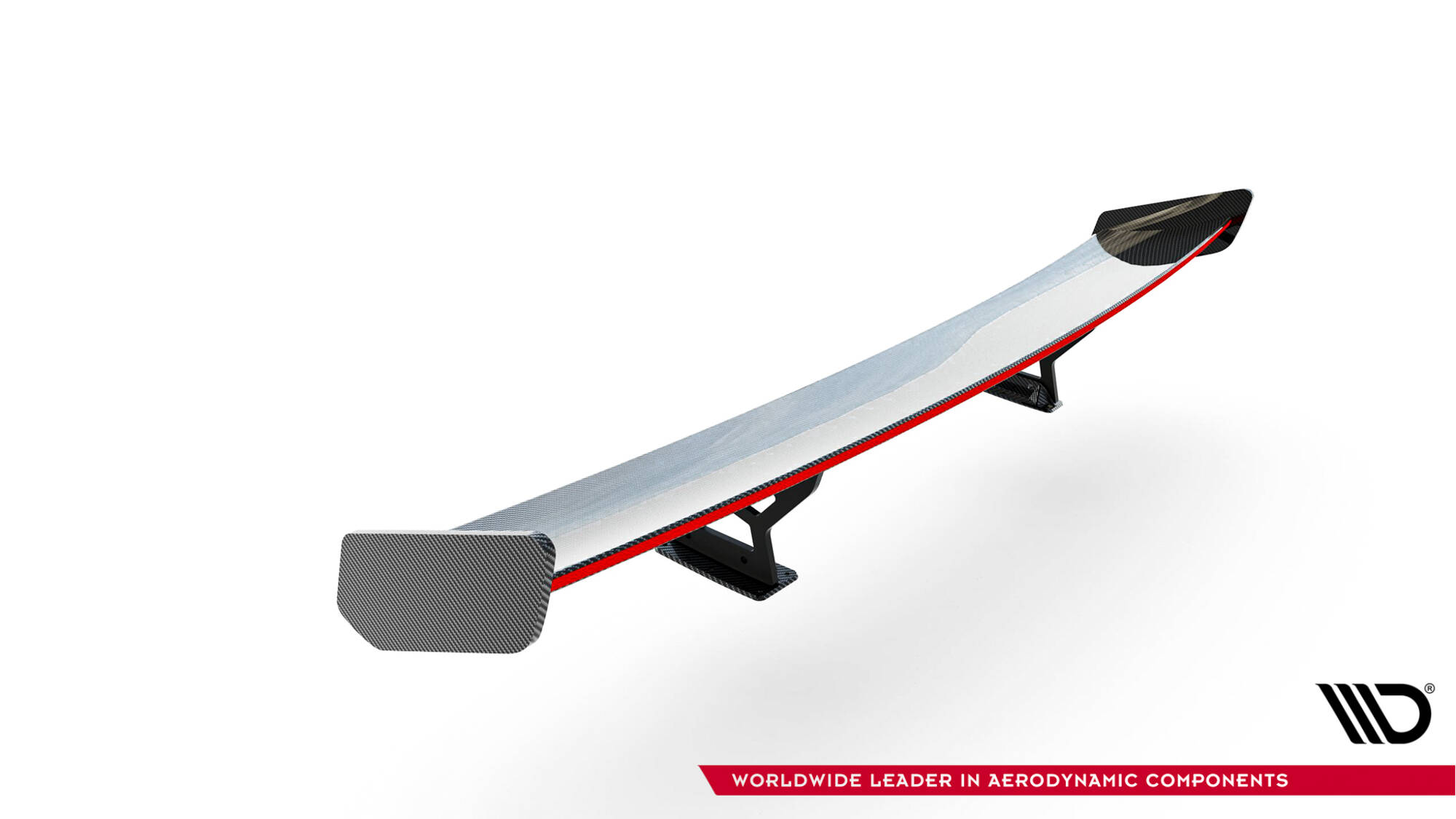 CARBON SPOILER WITH INTERNAL BRACKETS UPRIGHTS + LED SUITABLE FOR MERCEDES-BENZ CLA COUPE C118 / C118 FACELIFT – MAXTON DESIGN - 4