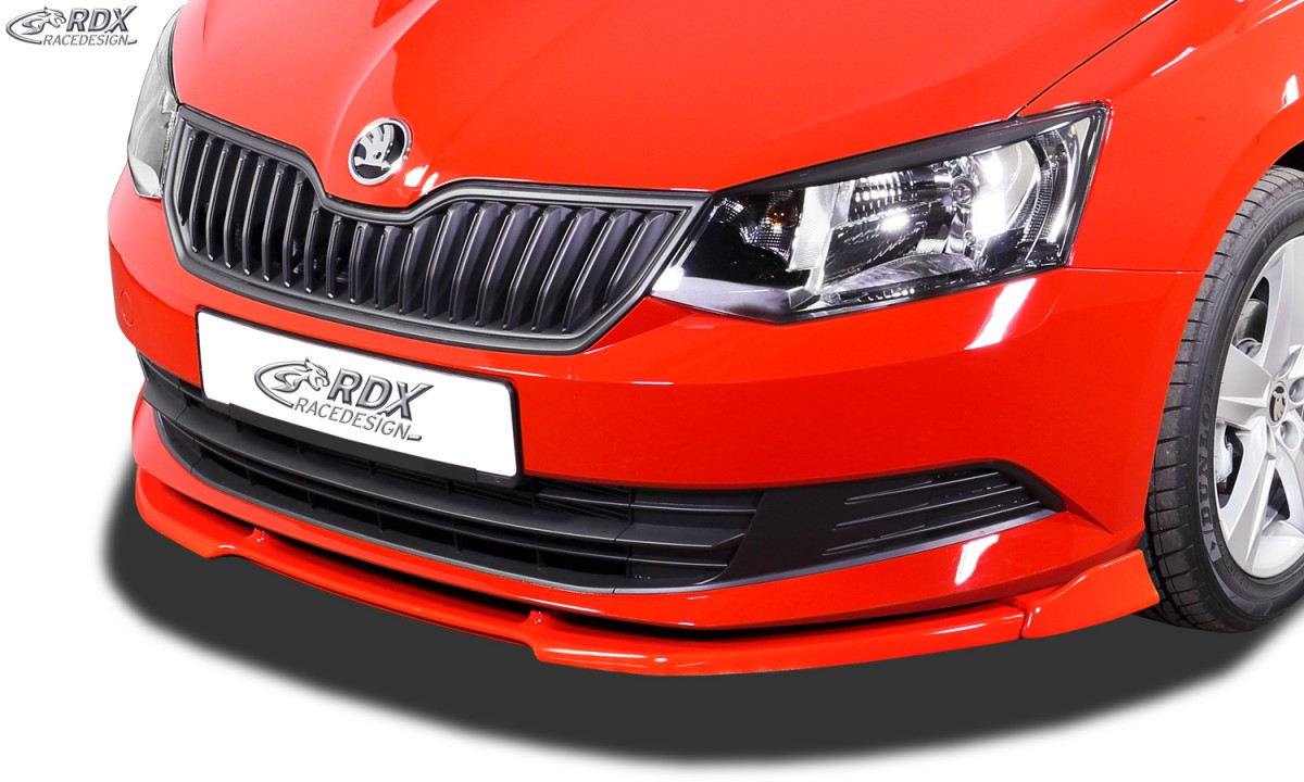FRONT SPOILER VARIO-X SKODA FABIA 3 TYP NJ FRONT LIP SPLITTER