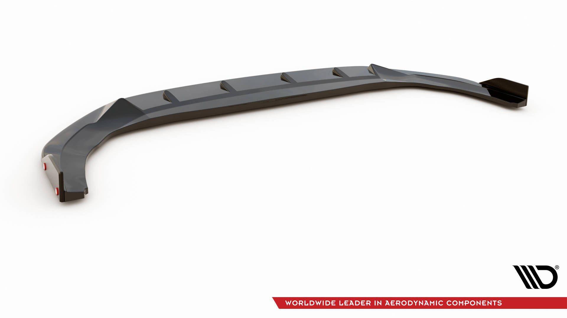 Front Splitter V.3 + Flaps Volkswagen Golf GTI / GTE / R-Line Mk8 - 6