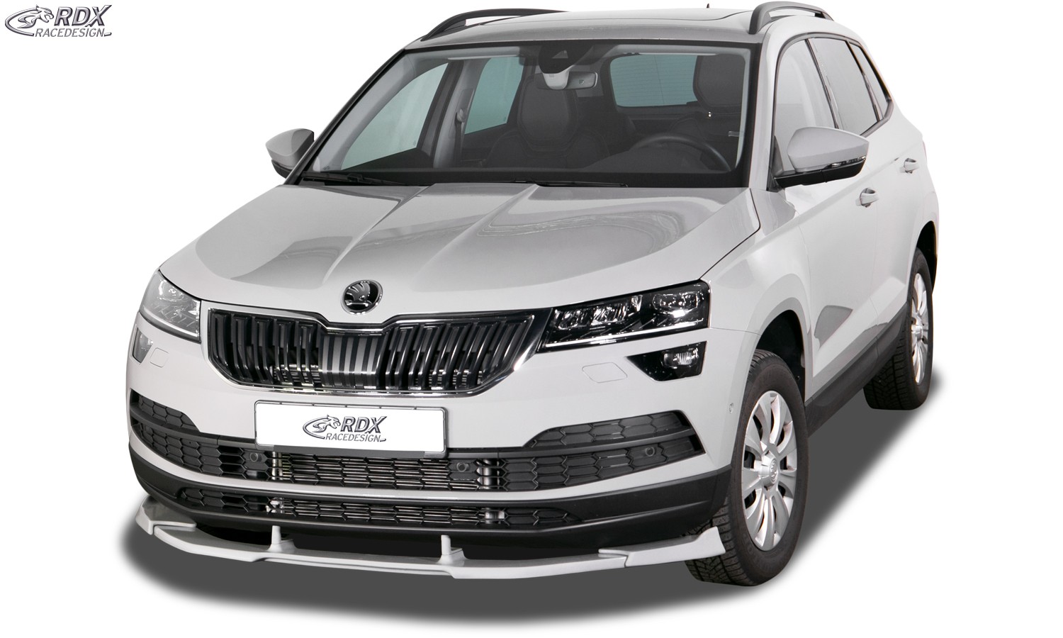 FRONT SPOILER VARIO-X SKODA KAROQ (NU) 2017+ FRONT LIP SPLITTER - 2