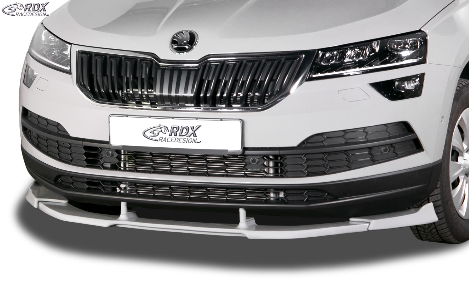 FRONT SPOILER VARIO-X SKODA KAROQ (NU) 2017+ FRONT LIP SPLITTER